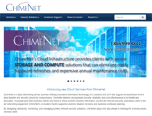 Tablet Screenshot of chimenet.com